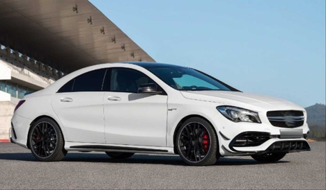 MERCEDES W117 CLA IÇIN UYUMLU CLA 45 GÖRÜNÜM ÖN TAMPON &amp; PANJUR 2013-2018
